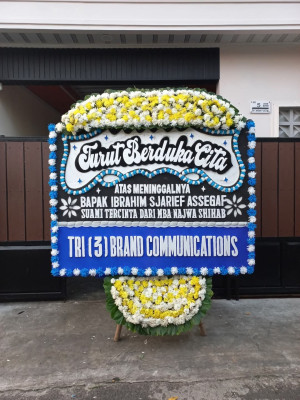 Papan Bunga Duka di Tarakan Utara